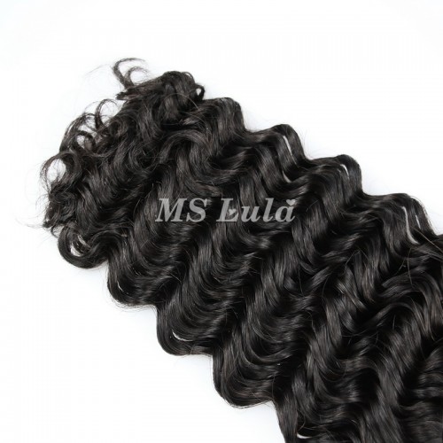 Deep Curly Virgin Human Hair Double Drawn Bundles | Human Hair Wig | Lace Front